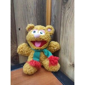 Vintage 1987 Baby Fozzie Bear Muppet Babies Plush Jim Henson